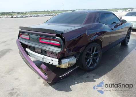 2022 Dodge Challenger Sxt из США, поврежденный, VIN 2C3CDZAG7NH187939
